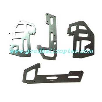 jxd-352-352w helicopter metal frame set 4pcs (silver color) - Click Image to Close